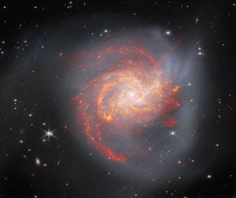 Galactic Showdown: The Stunning Collision of NGC 3256