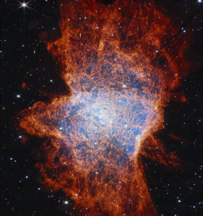 Webb Observes Complex Dynamics in Planetary Nebula NGC 6072