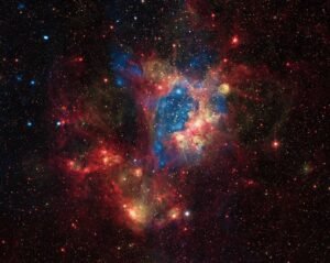 NASA Reveals Bright Superbubble in the Large Magellanic Cloud